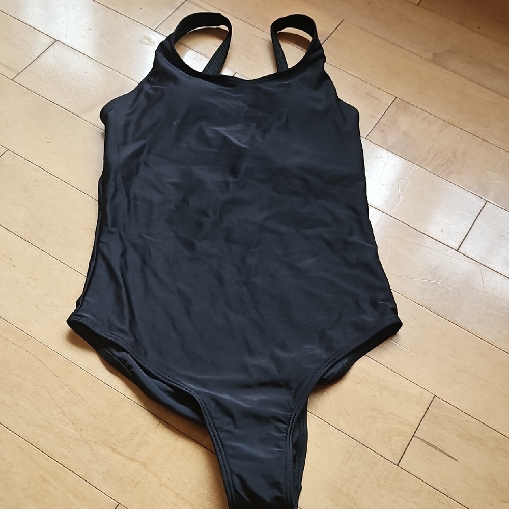 Black One-Piece Swimsuit